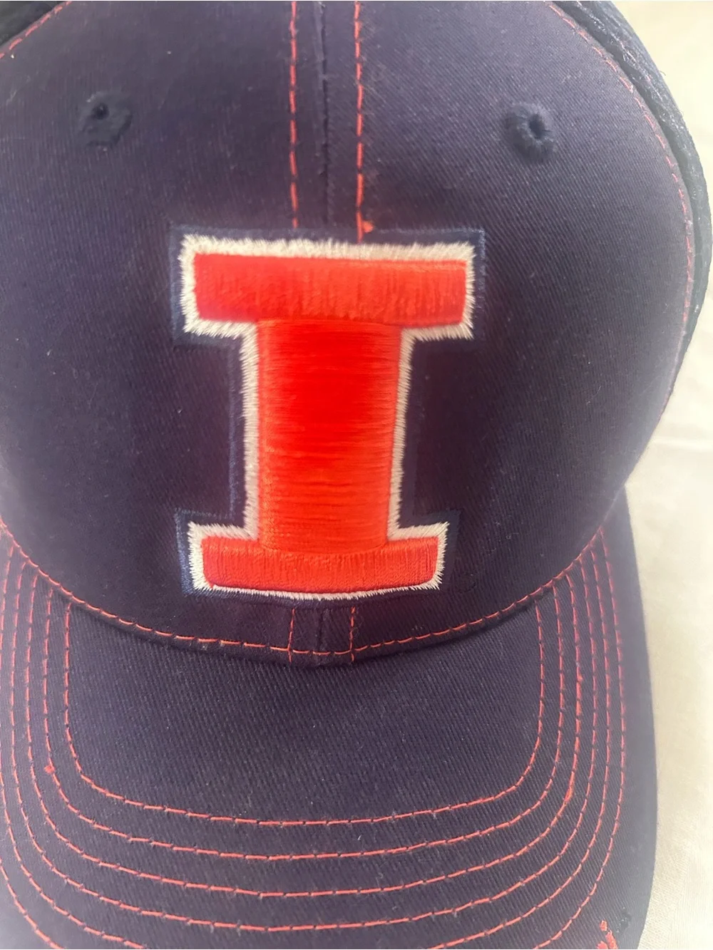 NWOT University of Illinois Illini Baseball Cap Hat